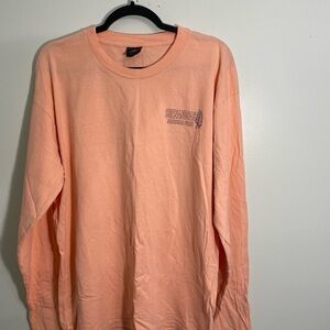 Prairie Mountain Peach Long Sleeve Shirt Size XL CB-AQ